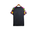 Camisa Seleção da Itália Treino 24/25 - Torcedor Adidas Masculina - Preta com detalhes multicoloridas
