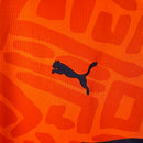 Camisa Valencia III 23/24 - Torcedor Puma Masculina - Laranja com detalhes em preto
