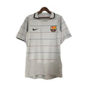 Camisa Retrô Barcelona Away 03/04 Torcedor Nike Masculina - Cinza