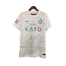 Camisa Al-Nassr II 23/24 - Torcedor Nike Masculina - Branca com detalhes em roxo e azul e cinza