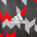 Camisa Colo Colo do Chile Treino 23/24 - Torcedor Adidas Masculina - Preta com detalhes em vermelho e cinza
