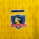 Camisa Colo Colo do Chile Goleiro 23/24 - Torcedor Adidas Masculina - Amarela com detalhes preto