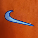 Camisa Retrô Seleção Brasileira Goleiro 1998 - Torcedor Nike Masculina - Laranja com detalhes em amarelo