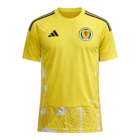 Camisa Seleção Escócia Goleiro 26/27 - Torcedor Adidas Masculina - Amarela