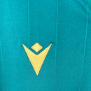 Camisa Cadiz III 23/24 - Torcedor Macron Masculina - Verde com detalhes em dourado