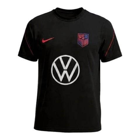Camisa Seleção Estados Unidos Treino 26/27 - Torcedor Nike Masculina - Preta