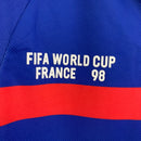 Camisa Retrô Seleção da França 1998 manga longa - Adidas Masculina - Azul