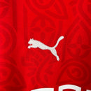 Camisa Rennes I 23/24 - Torcedor Puma Masculina - Vermelha com detalhes em preto e branco