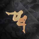 Camisa Regata Vasco da Gama 23/24 - Kappa Torcedor Masculina - Preta com detalhes em dourado