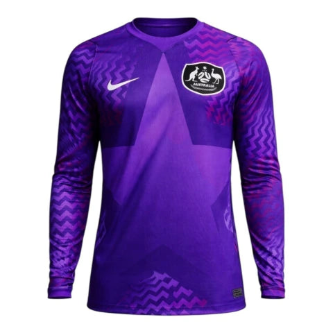 Camisa Seleção Austrália Goleiro 26/27 - Torcedor Nike Masculina - Roxa