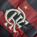 Camisa Flamengo I 19/20 Torcedor Masculina - Vermelha e preta com os detalhes em branco