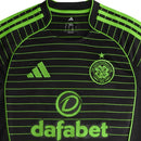Camisa Celtic II 25/26 - Torcedor Adidas Feminina - Preta e verde