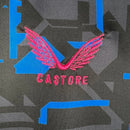 Kit Infantil Sevilla III Castore 23/24 - Preto com detalhes em azul