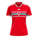 Camisa Selecão País de Gales I 26/27 - Torcedor Adidas Feminina - Vermelha