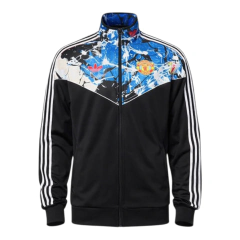 Jaqueta Corta-Vento Manchester United Edição especial 26/27 - Masculina Adidas - Preta