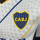 Camisa Boca Juniors Edição Especial 23/24 - Jogador Adidas Masculina - Branca com detalhes em azul e amarelo