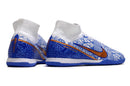 Chuteira Nike Air Zoom Mercurial Superfly IX Elite Futsal - Azul