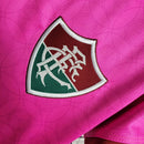 Camisa Fluminense Edição especial outubro rosa 23/24 - Feminina Umbro - Rosa com detalhes em tricolor
