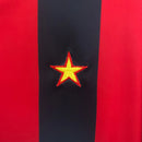 Camisa Retrô AC Milan 1990/1991 - Masculina Adidas - Vermelha e preta