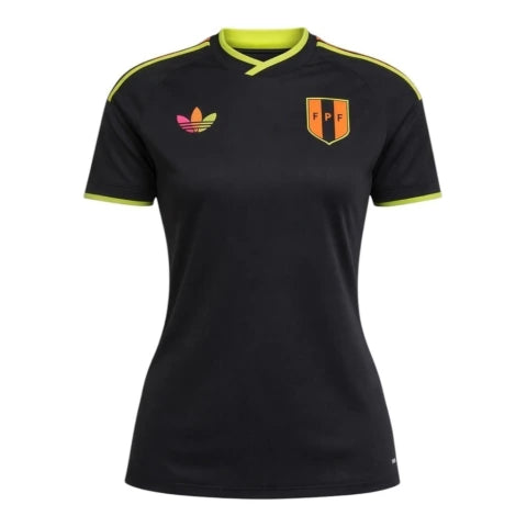 Camisa Seleção Peru II 26/27 - Torcedor Adidas Feminina - Preta