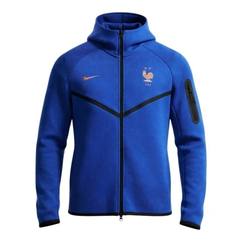 Jaqueta Corta-Vento Seleção França 26/27 - Masculina Nike - Azul