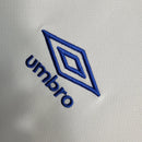 Camisa Avaí II 23/24 - Torcedor Umbro Feminina - Branca com detalhes em azul