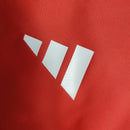 Jaqueta Corta-Vento São Paulo 23/24 Masculino Adidas - Vermelha com detalhes em branco e roxo