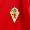 Camisa Real Murcia I 23/24 - Torcedor Adidas Masculina - Vermelha com detalhes em branco