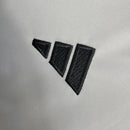 Jaqueta Corta-Vento São Paulo 23/24 Masculina Adidas - Branca com detalhes em preto e vermelho
