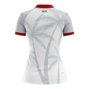 Camisa Seleção Haiti II 26/27 - Torcedor Saeta Feminina - Branca e cinza