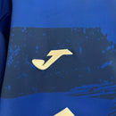 Camisa Getafe I 23/24 - Torcedor Joma Masculina - Azul com detalhes em branco