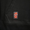 Jaqueta Corta-Vento Flamengo 23/24 Masculina Adidas - Preto com detalhes em vermelho