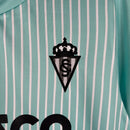 Camisa Sporting Gijon III 23/24 - Torcedor Puma Masculina - Branca e verde com detalhes em preto