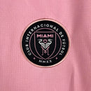 Camisa Inter Miami I 23/24 - Torcedor Adidas Feminina - Rosa com detalhes em preto