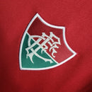 Camisa Fluminense Treino I 23/24 Umbro Torcedor Masculina - Vermelha com detalhes em verde