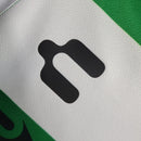 Camisa Santos Laguna I 23/24 - Torcedor Charly Masculina - Verde e branca com detalhes em preto