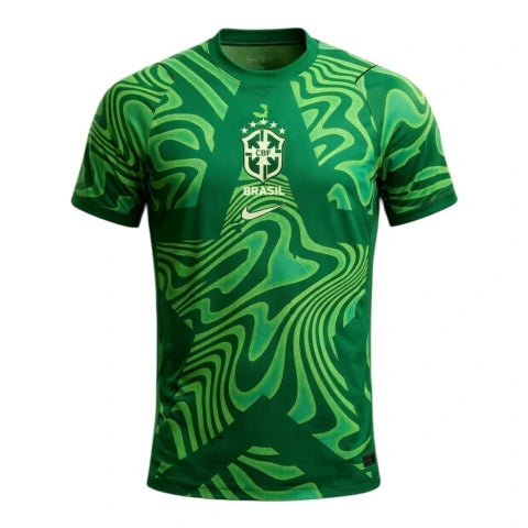 Camisa Seleção Brasileira Goleiro II 26/27 - Torcedor Nike Masculina - Verde