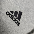 Jaqueta Corta-Vento Flamengo 23/24 Masculina Adidas - Cinza com detalhes em preto e vermelho