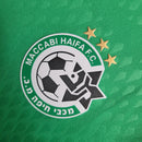 Camisa Maccabi Haifa I 23/24 - Torcedor Adidas Masculina - Verde com detalhes em branco e preto