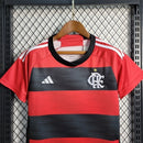 Camisa Flamengo I 23/24 - Feminina Adidas - Vermelho e Preto
