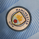Camisa Manchester City I 23/24 - Manga Longa - Torcedor Puma Masculina - Azul