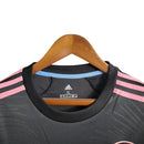 Camisa Inter Miami II 23/24 manga longa - Torcedor Adidas Masculina - Preta com detalhes em rosa