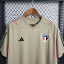 Camisa São Paulo Treino 23/24 Torcedor Adidas Masculina - Bege
