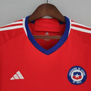 Camisa Seleção do Chile Home 2022 Torcedor Adidas Masculina - Vermelha
