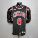 Camiseta Regata Chicago Bulls Preta e Vermelha - Nike - Masculina