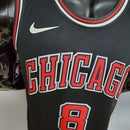 Camiseta Regata Chicago Bulls Preta e Vermelha - Nike - Masculina