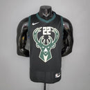 Camiseta Regata Milwaukee Bucks Preta - Nike - Masculina