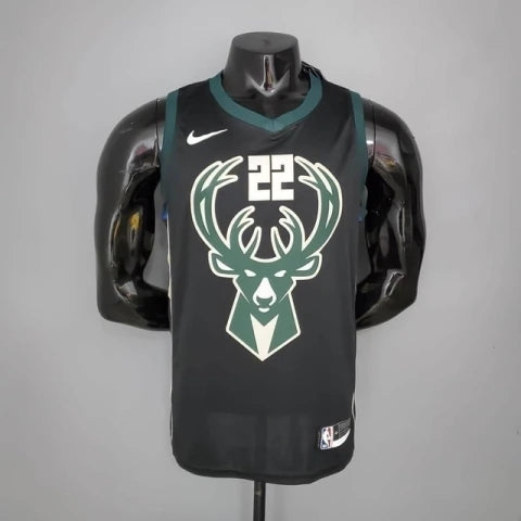 Camiseta Regata Milwaukee Bucks Preta - Nike - Masculina