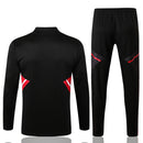 Conjunto Manchester United 23/24 Masculino Adidas - Preto