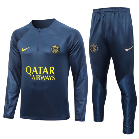 Conjunto Paris Saint Germain 23/24 - Masculino Nike - Azul